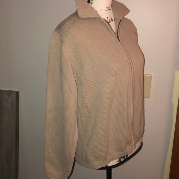 Croft & Barrow Zip-Up Sweater - Picture 6 of 7